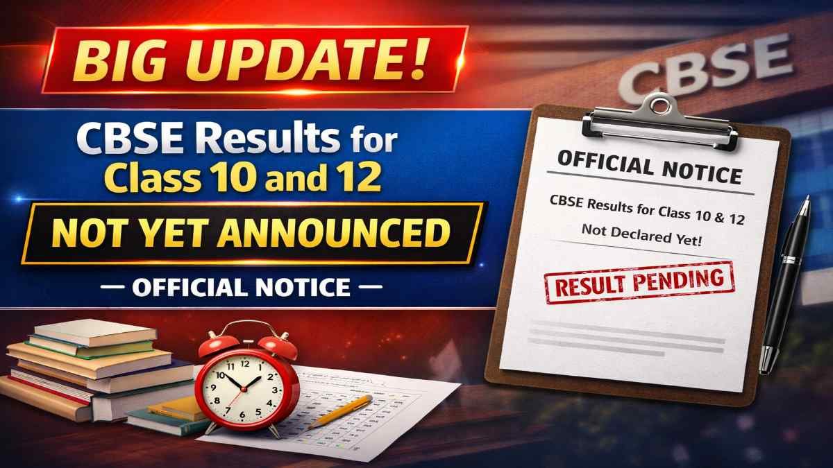 CBSE Result 2026 Official Update – Expected Date and Direct Link CBSE Class 10 and 12 result 2026 official notice, expected date and direct link