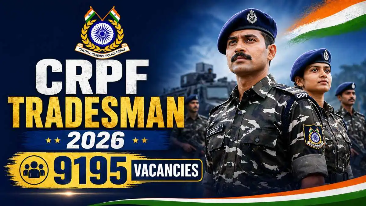CRPF Tradesman 2026