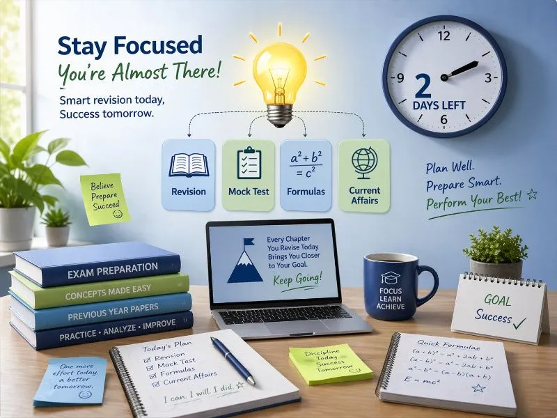 Last Minute Preparation Tips for NCHM JEE 2026 - Revision Strategy