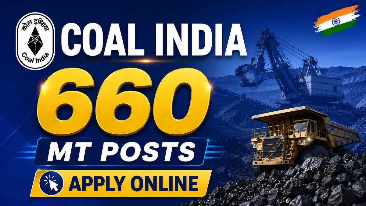 Coal India Recruitment 2026