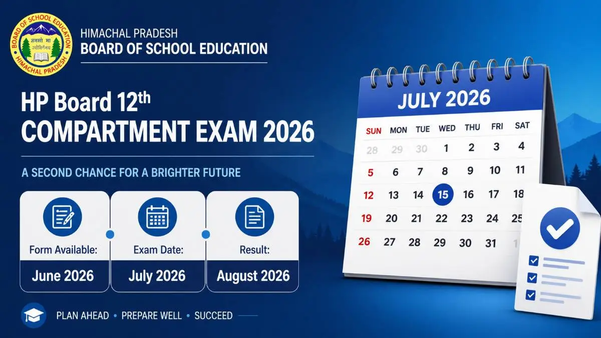 HP Board Compartment Exam 2026 schedule and application form