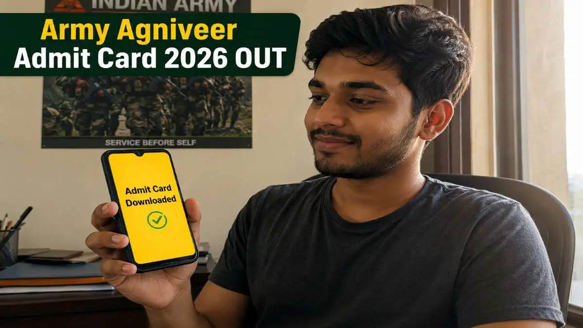 Indian Army Agniveer CEE Admit Card 2026 download link, hall ticket release, exam date
