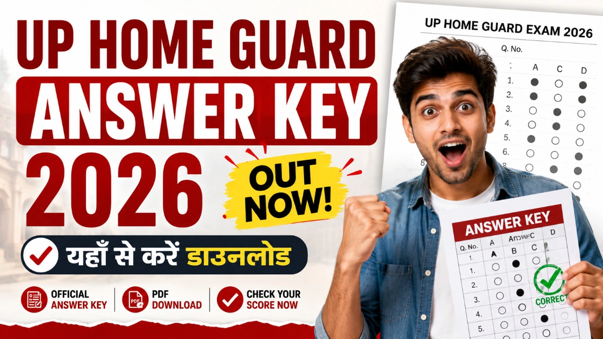 UP Home Guard Answer Key 2026