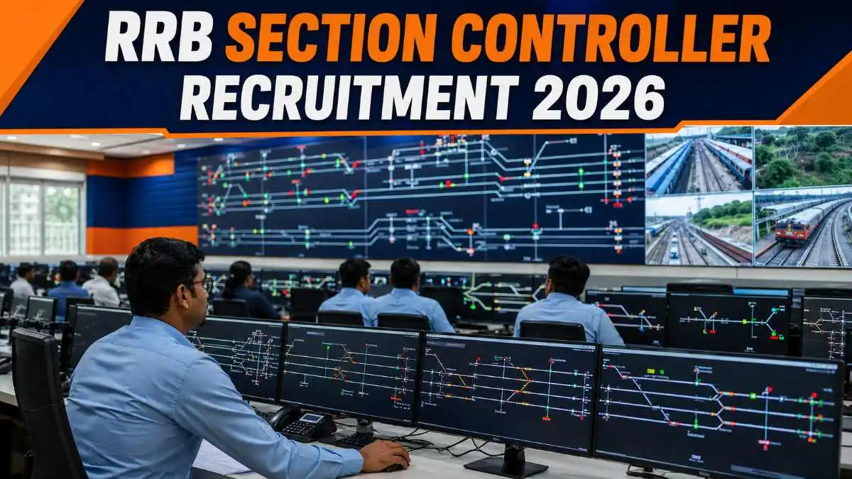RRB Section Controller Recruitment 2026 Notification Apply Online for 119 Posts