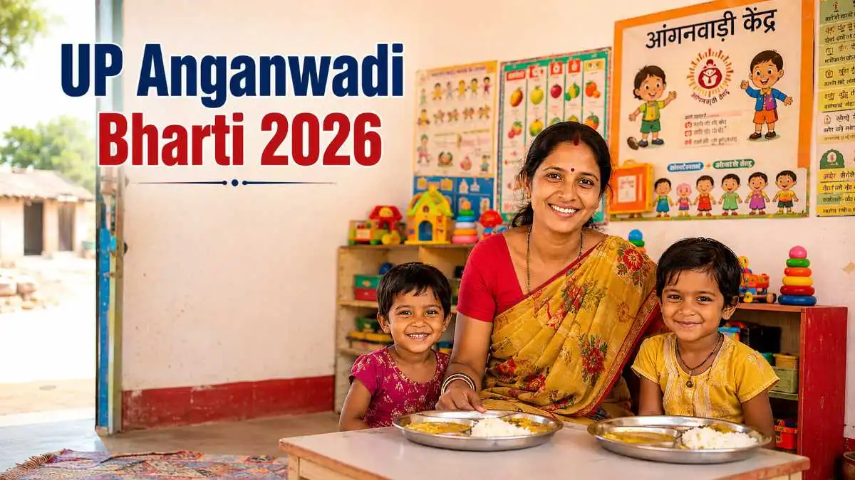 UP Anganwadi Bharti 2026 - 33 Jilon Me Worker Aur Helper Ki Vacancy, Sant Kabir Nagar, Etah, Farrukhabad Me Online Form Shuru