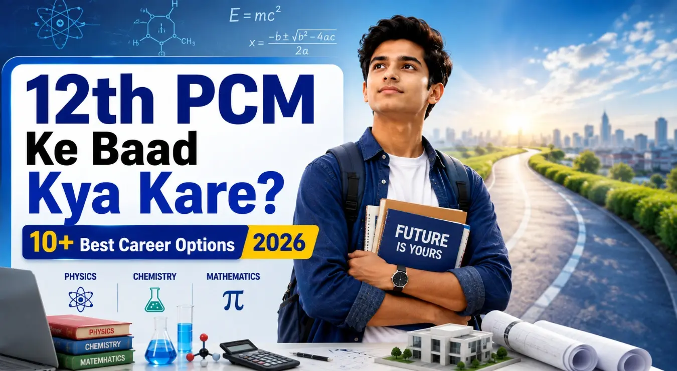 12th PCM ke baad kya kare 10+ best career options 2026