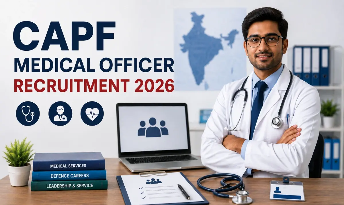 CAPF Medical Officer Recruitment 2026