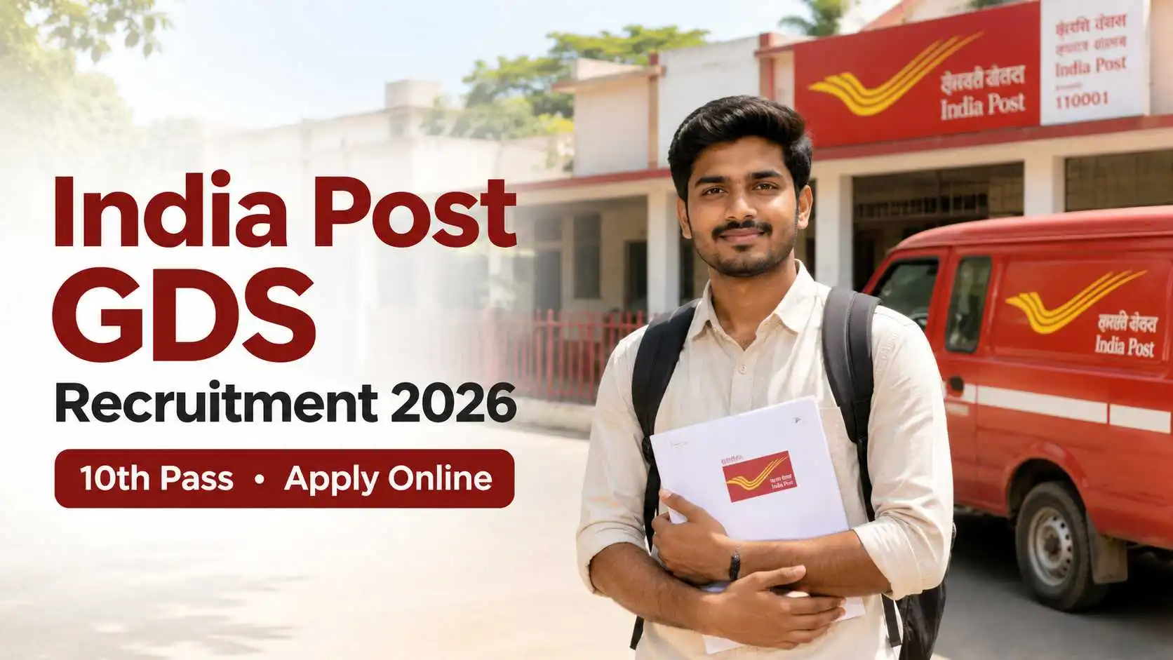 India Post GDS Recruitment 2026 – 10th Pass Government Job