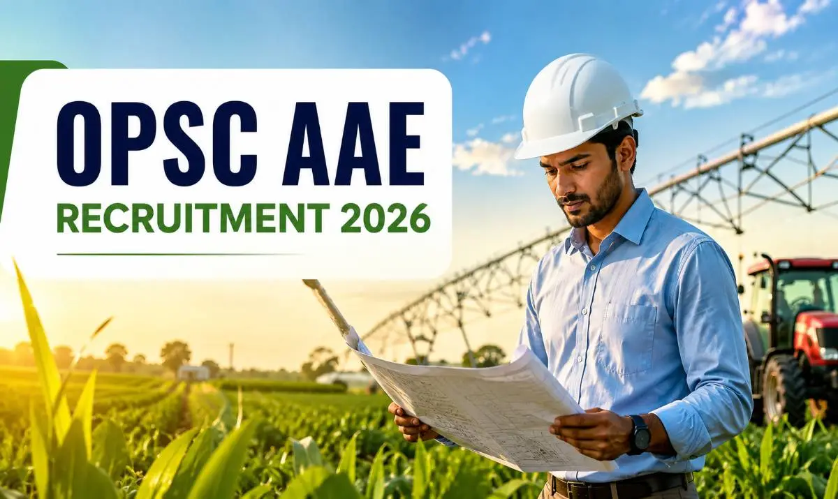 OPSC AAE Recruitment 2026 for 48 Assistant Agriculture Engineer posts