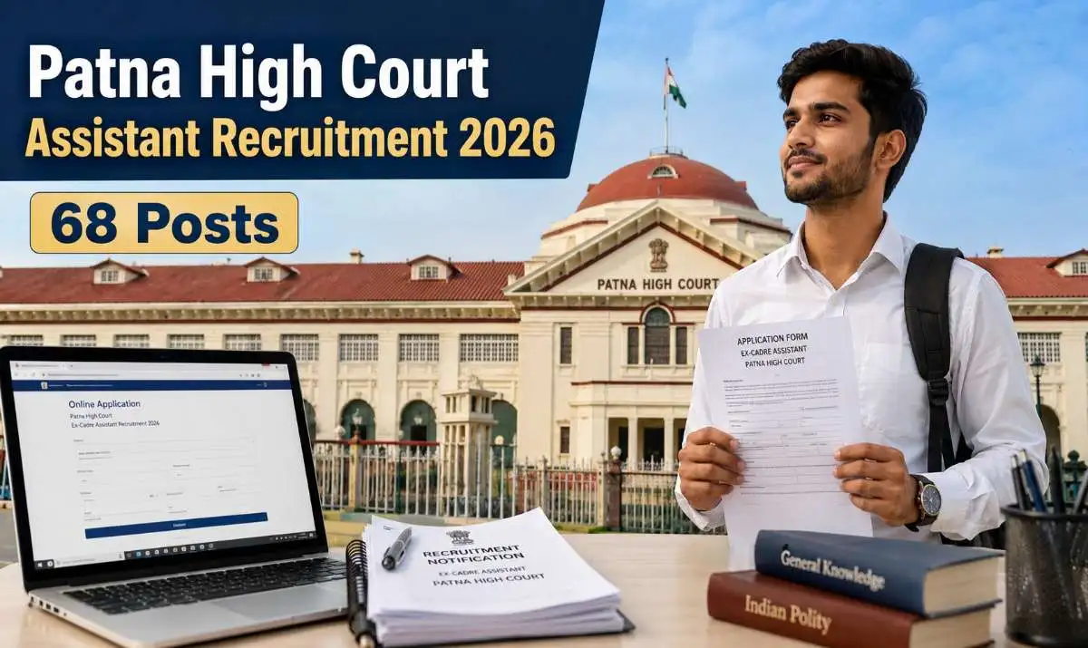 Patna High Court Ex-Cadre Assistant Recruitment 2026 for 68 posts