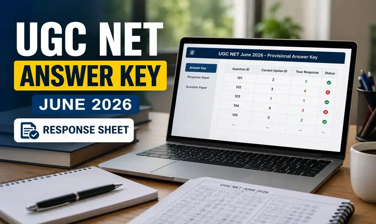 UGC NET Answer Key June 2026 with Response Sheet