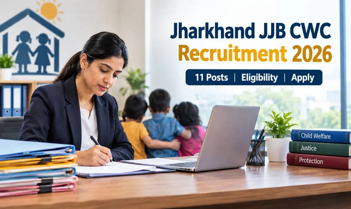 Jharkhand JJB CWC Recruitment 2026 for 11 posts